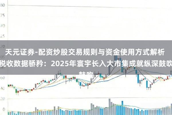 天元证券-配资炒股交易规则与资金使用方式解析 税收数据骄矜：2025年寰宇长入大市集成就纵深鼓吹