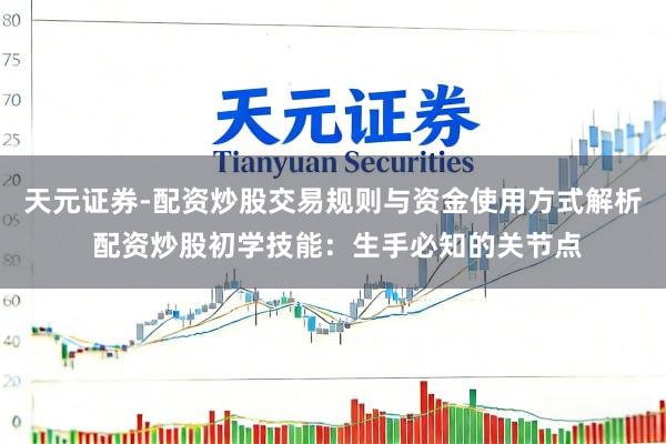 天元证券-配资炒股交易规则与资金使用方式解析 配资炒股初学技能：生手必知的关节点